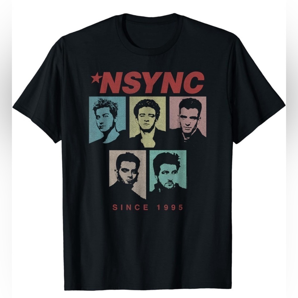 NWOT- NSYNC Official Since 1995 T-Shirt SIZE: Small